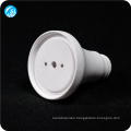 white high hardness 95 alumina ceramic lamp holder for exporting